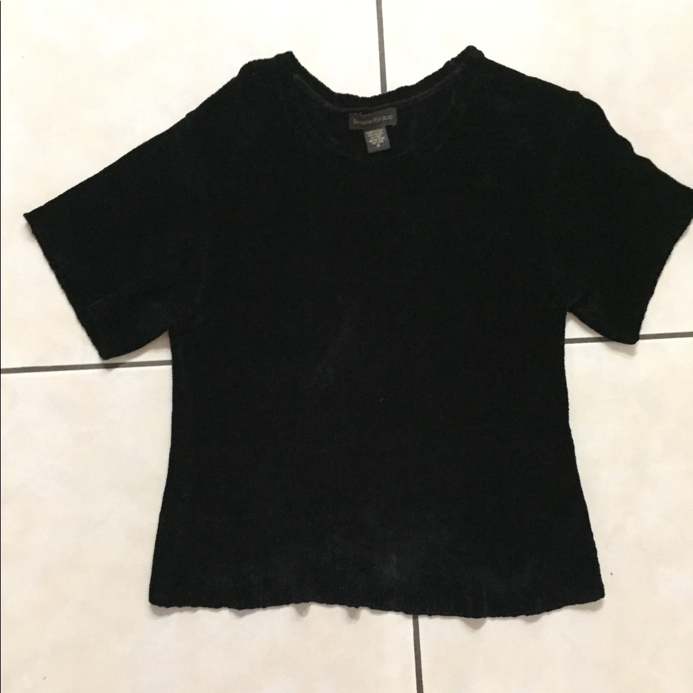 Banana Republic chenille sweater. Size M